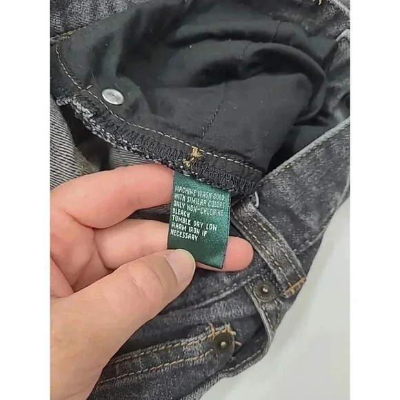 Lauren Jeans Co. Premium Jeans Women's Size 10 Bootcut Dark Wash - Picture 7 of 8